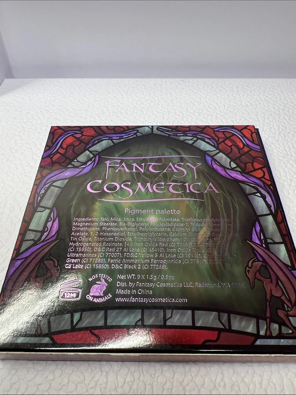 Fantasy Cosmetica Warlock Palette